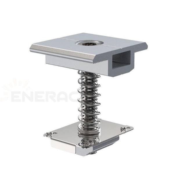 Anclaje regulable para cubierta